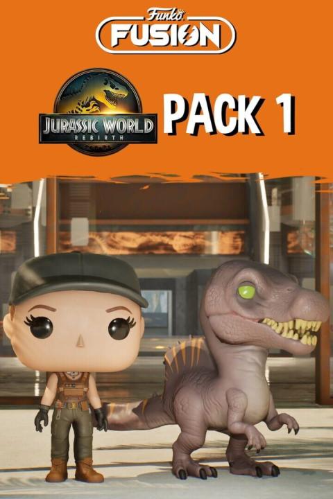 Funko Fusion: Jurassic World Rebirth Pack 1 - Zora Bennett and Spinosaurus