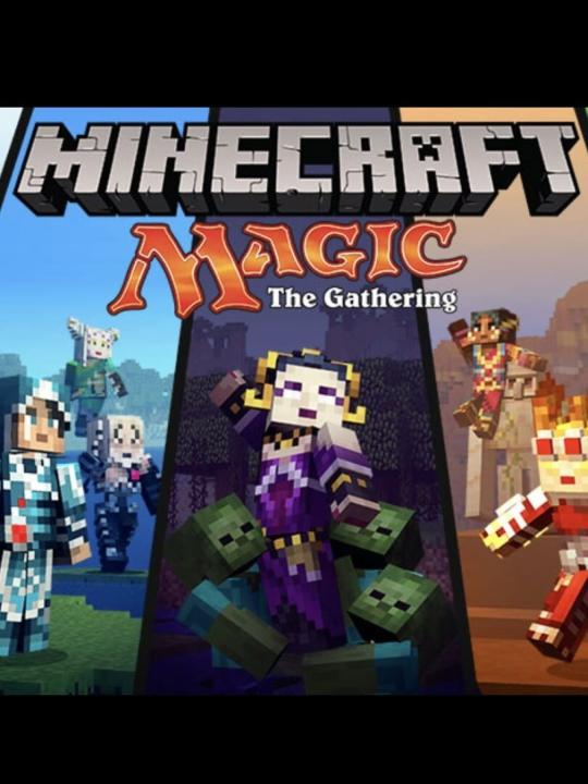 Minecraft X Magic: The Gathering Skin Pack